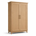 Armario de madera de roble con puertas dobles 180cm x 100cm x 60cm