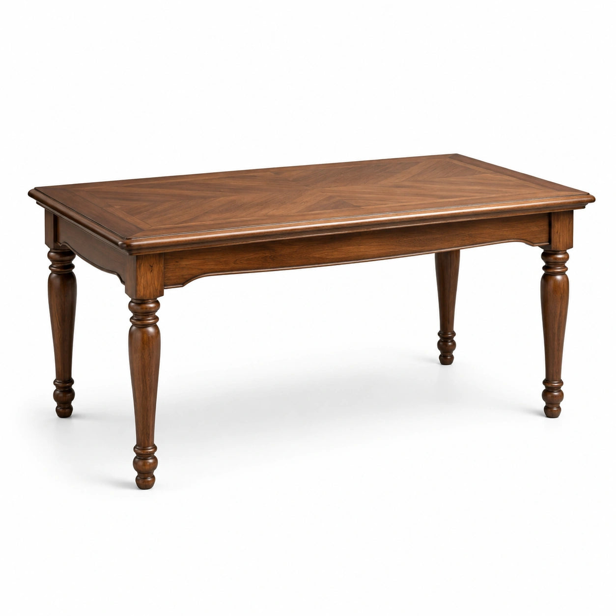 Mesa de comedor de madera de roble marrón 150x90x75 cm